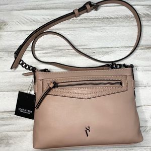 Simply Vera Vera Wang Loren Crossbody Bag New